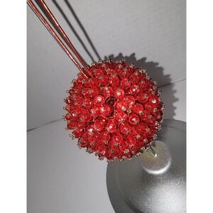 Vintage beaded sequined Christmas Tree Ornament‎
